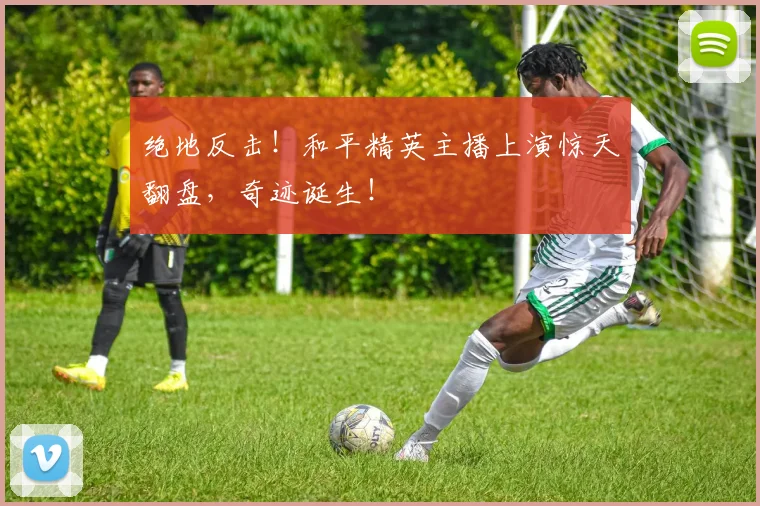 绝地反击！和平精英主播上演惊天翻盘，奇迹诞生！